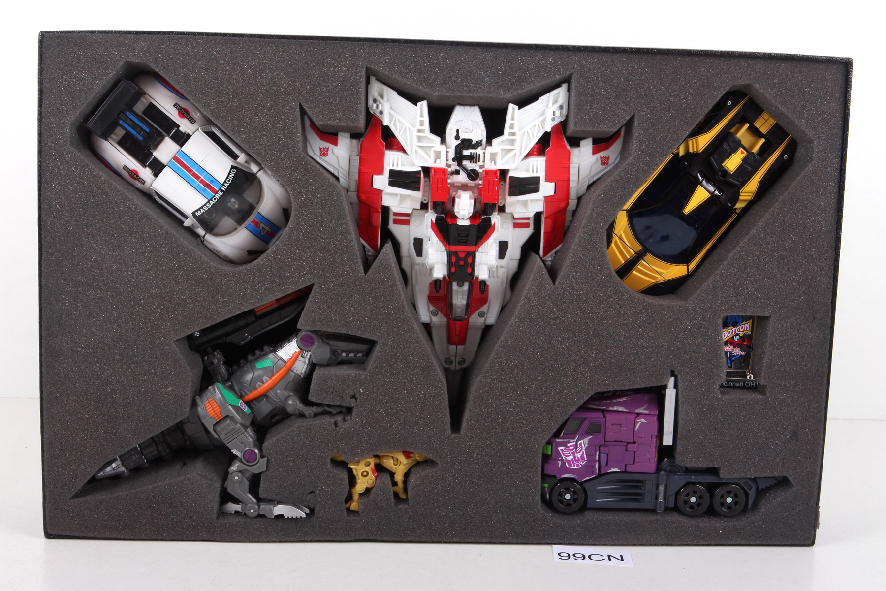 Packaged, not sealed Transformers® BotCon / OTFCC / Timelines
