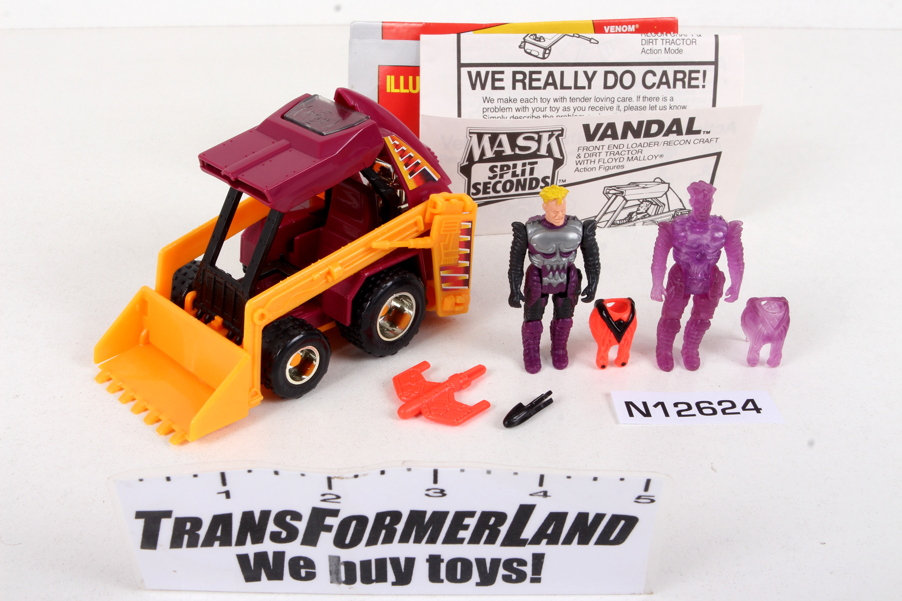 Complete M.A.S.K.® Series 4 (Split Seconds) Vehicles Vandal SKU