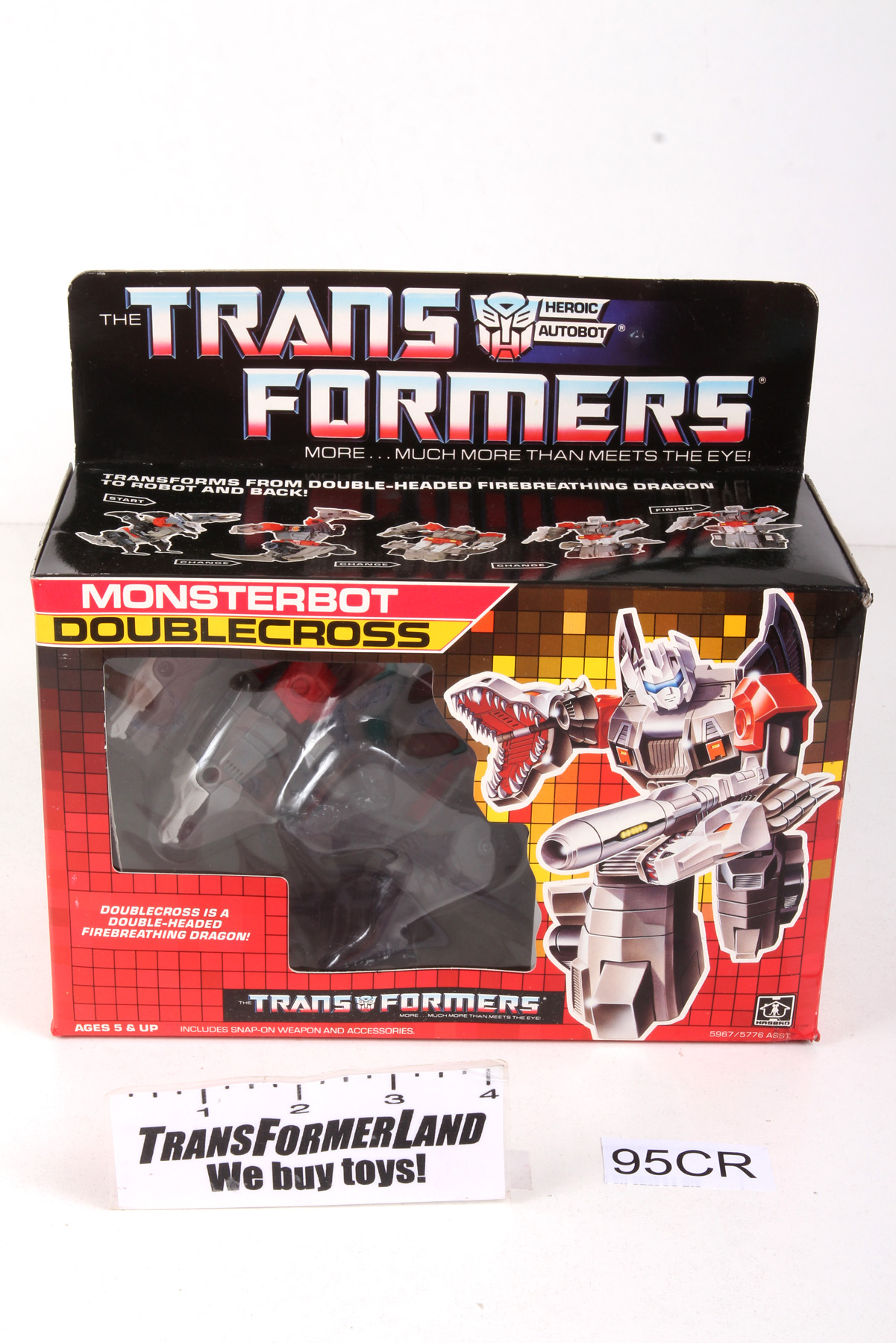 Packaged, not sealed Transformers® G1 Doublecross SKU 377418 ...