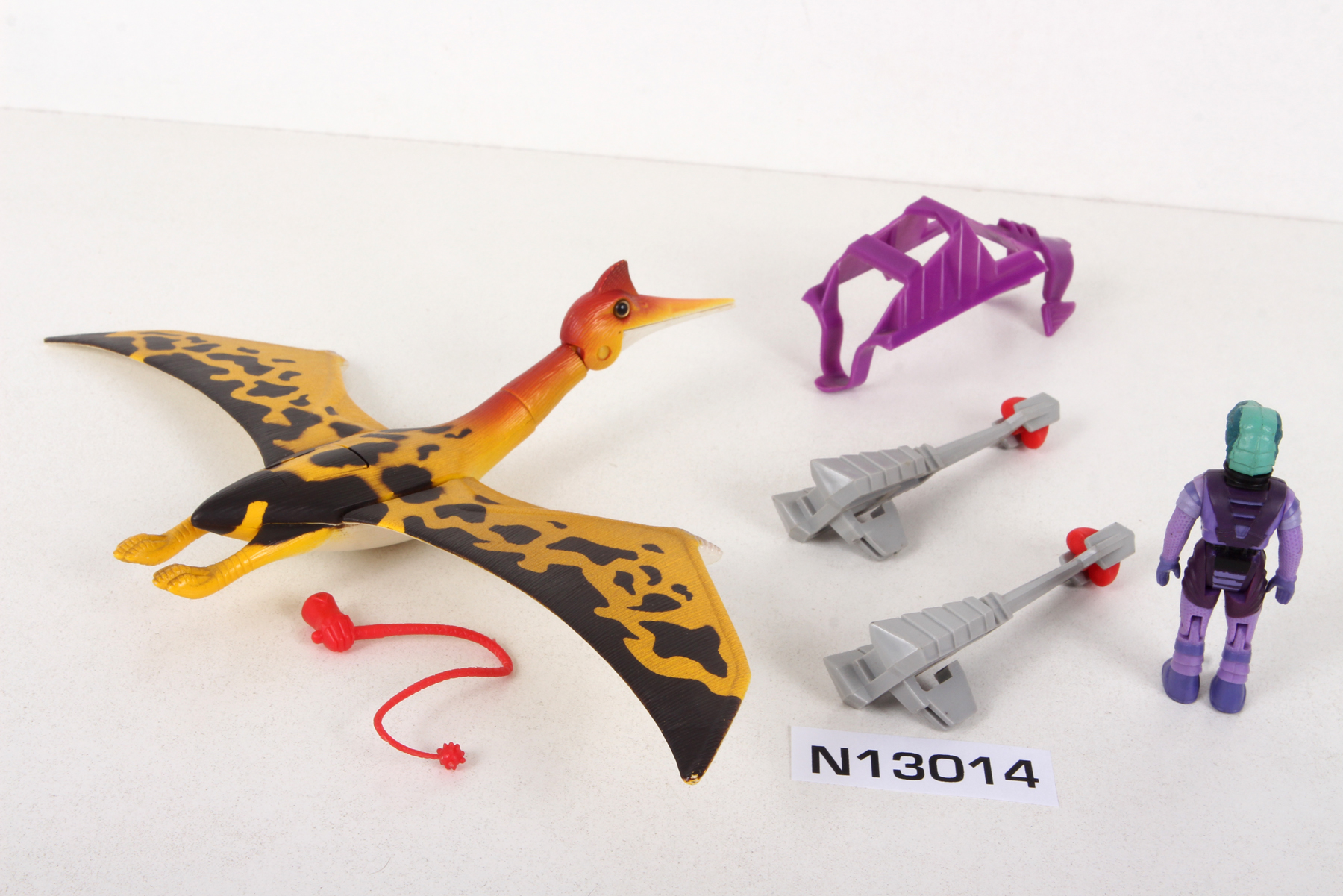 Complete Dino-Riders® 1/24 Scale Dinosaurs Quetzalcoatlus with