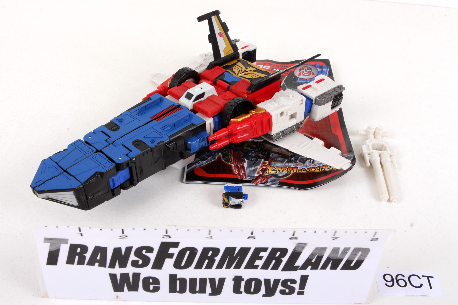 Complete Transformers® Legends Leader Class Greatshot SKU 377691