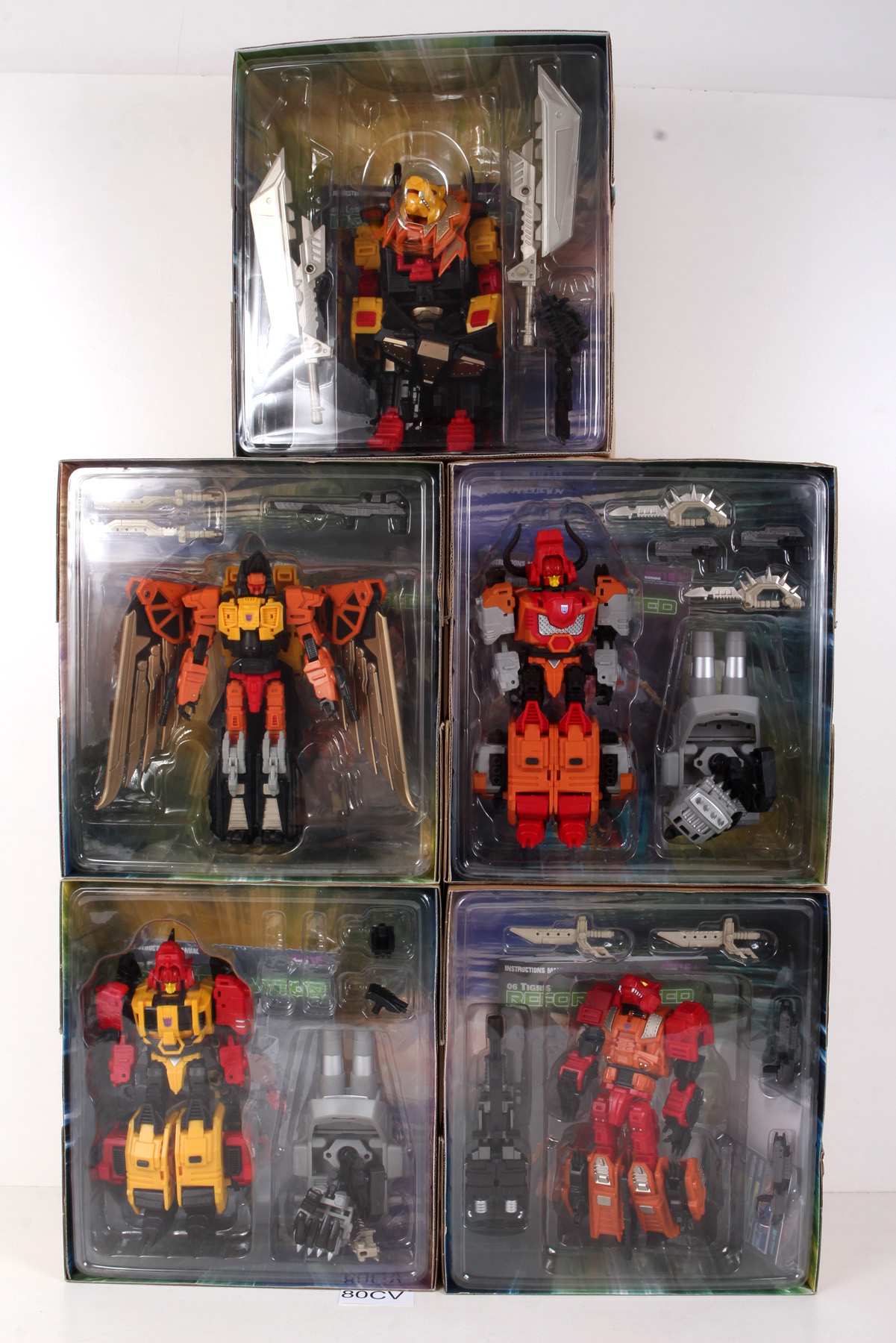 Packaged, not sealed 3rd Party Transforming Figures® Mastermind