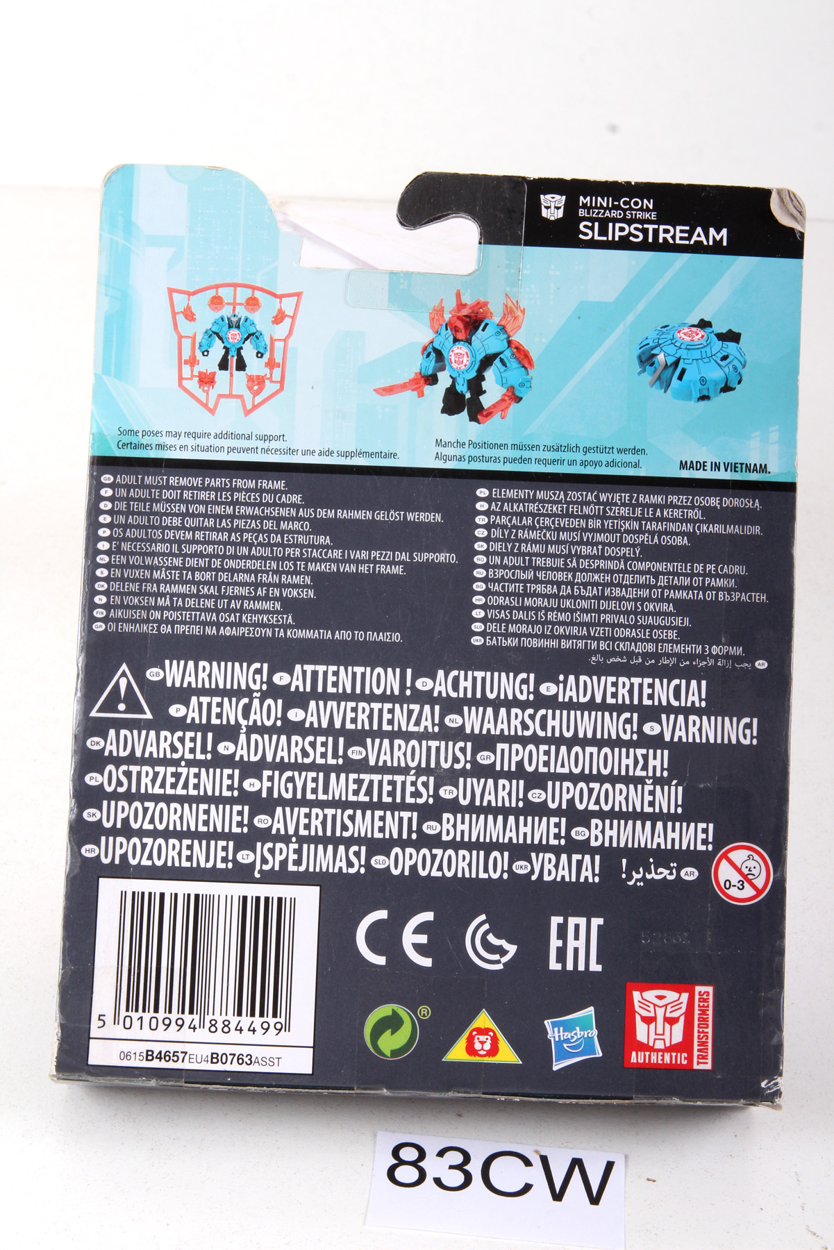 Sealed Transformers® Robots in Disguise (2015, RID) Mini-Cons Blizzard ...