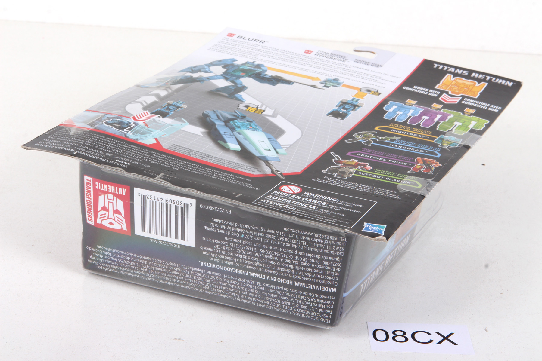 Sealed Transformers® Generations - Titans Return Deluxe Class Blurr ...