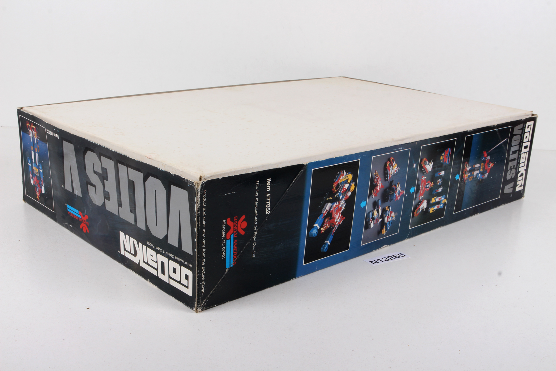 Packaged, not sealed Chogokin® GoDaiKin Deluxe (DX) Voltes V SKU
