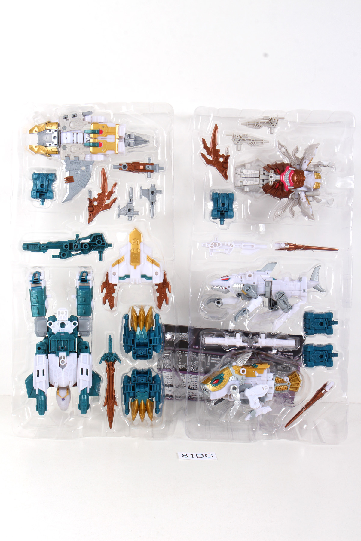 Complete Transformers® Generations Selects (TakaraTomy) Combiners