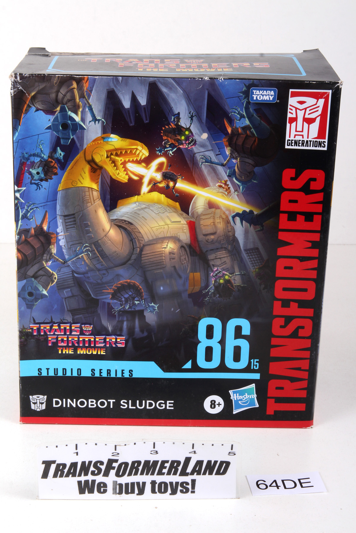 Sealed Transformers® Studio Series Leader Class Dinobot Sludge SKU ...