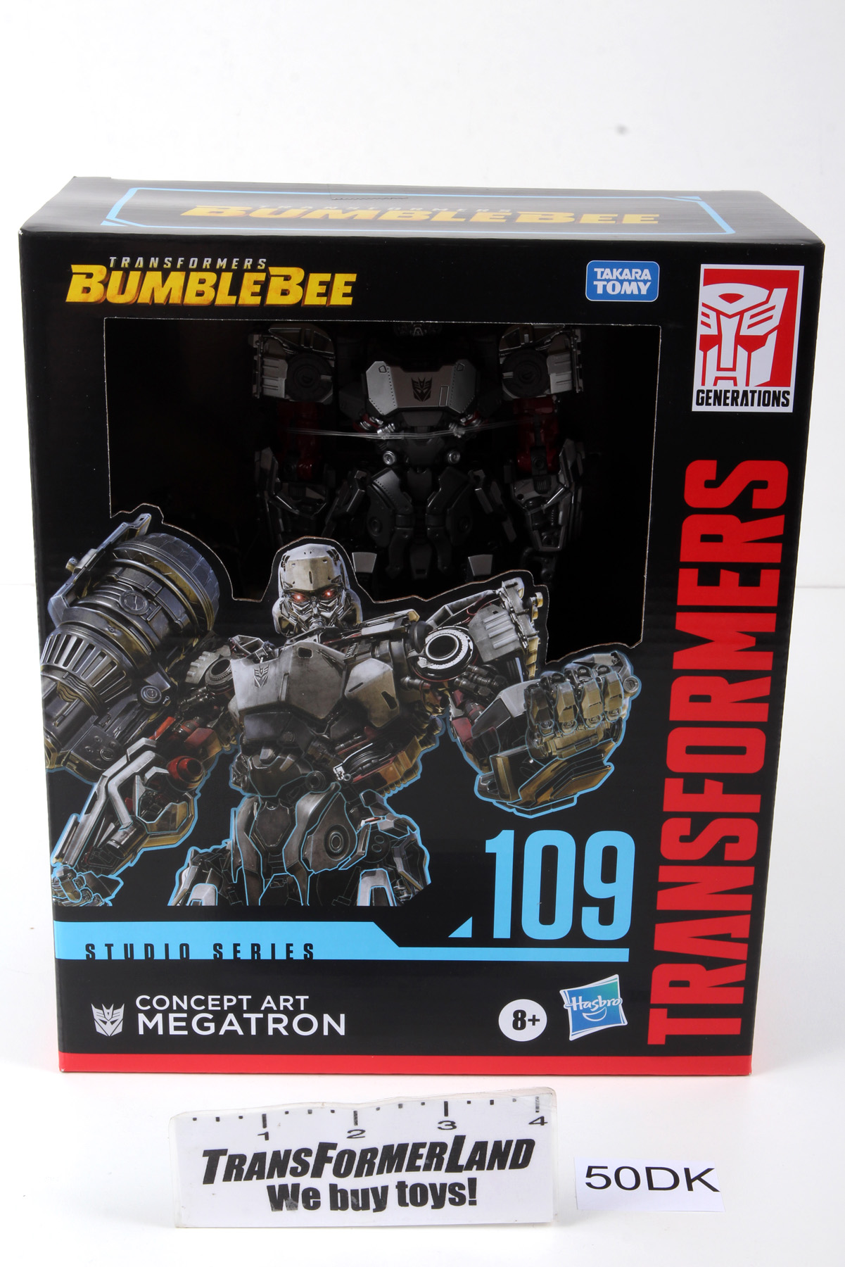 Takaratomy Studio Series Ss-109 Concept Art Megatron Action Figure In Stock New