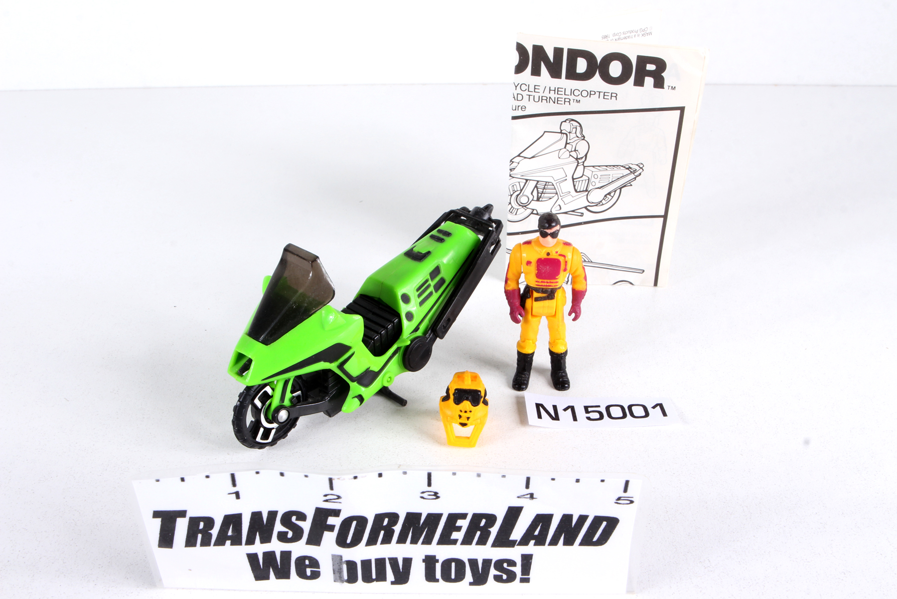 Complete M.A.S.K.® Series 1 Vehicles Condor SKU 385451 ...