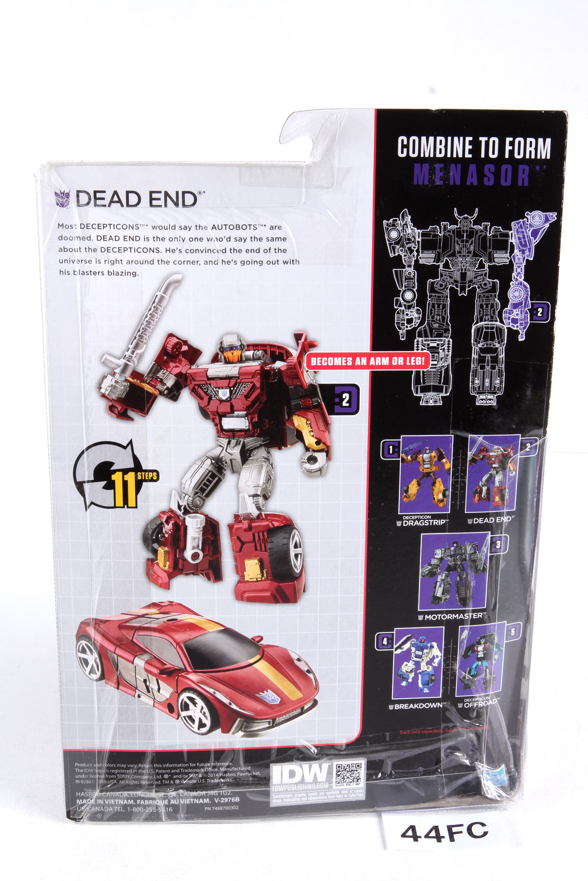 Action Figure Transformers Generations – Dead End (Deluxe Class, Combiner Wars)