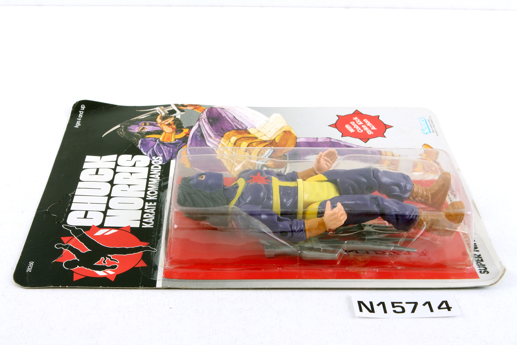 Sealed Chuck Norris Karate Kommandos® Action Figures Super Ninja