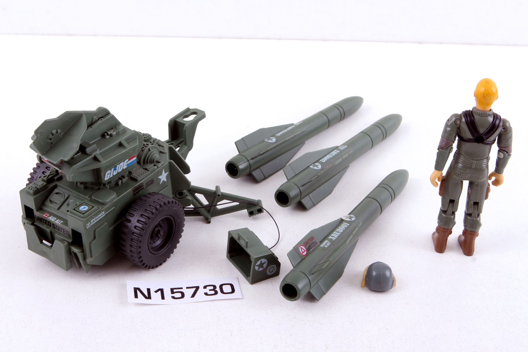Complete G.I. Joe® A Real American Hero (ARAH) Vehicle and Driver