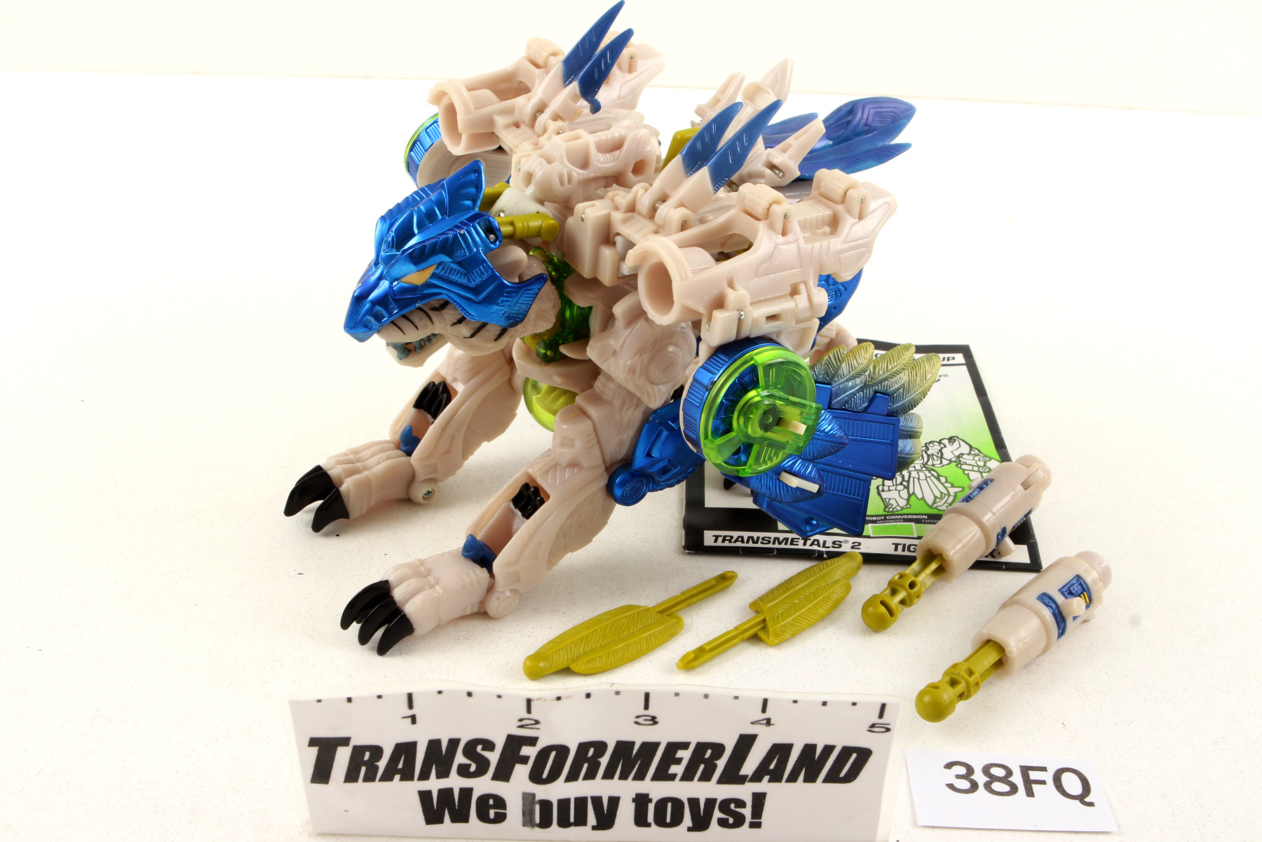 Complete Transformers® Beast Wars Ultra Class Tigerhawk SKU 387692