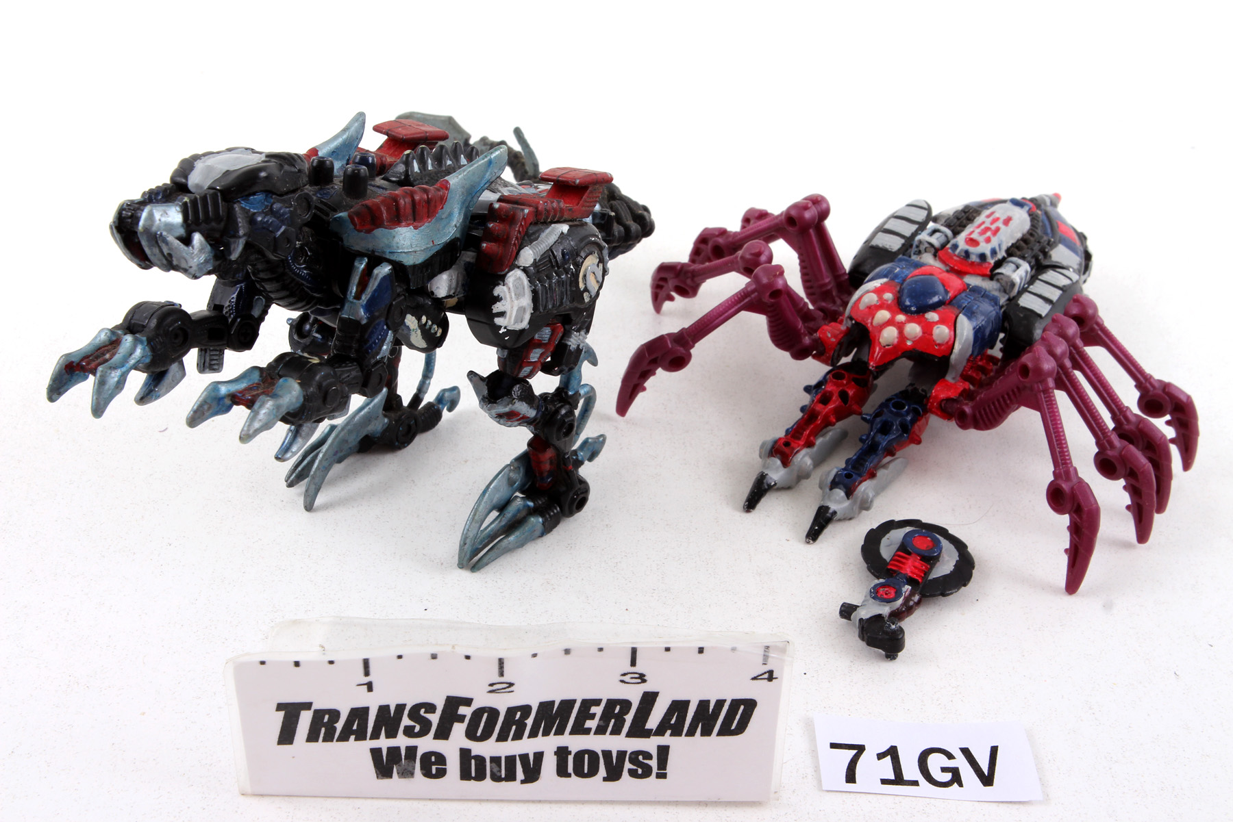 Transformers® Beast Wars Deluxe Class Transmetal Dinobot and