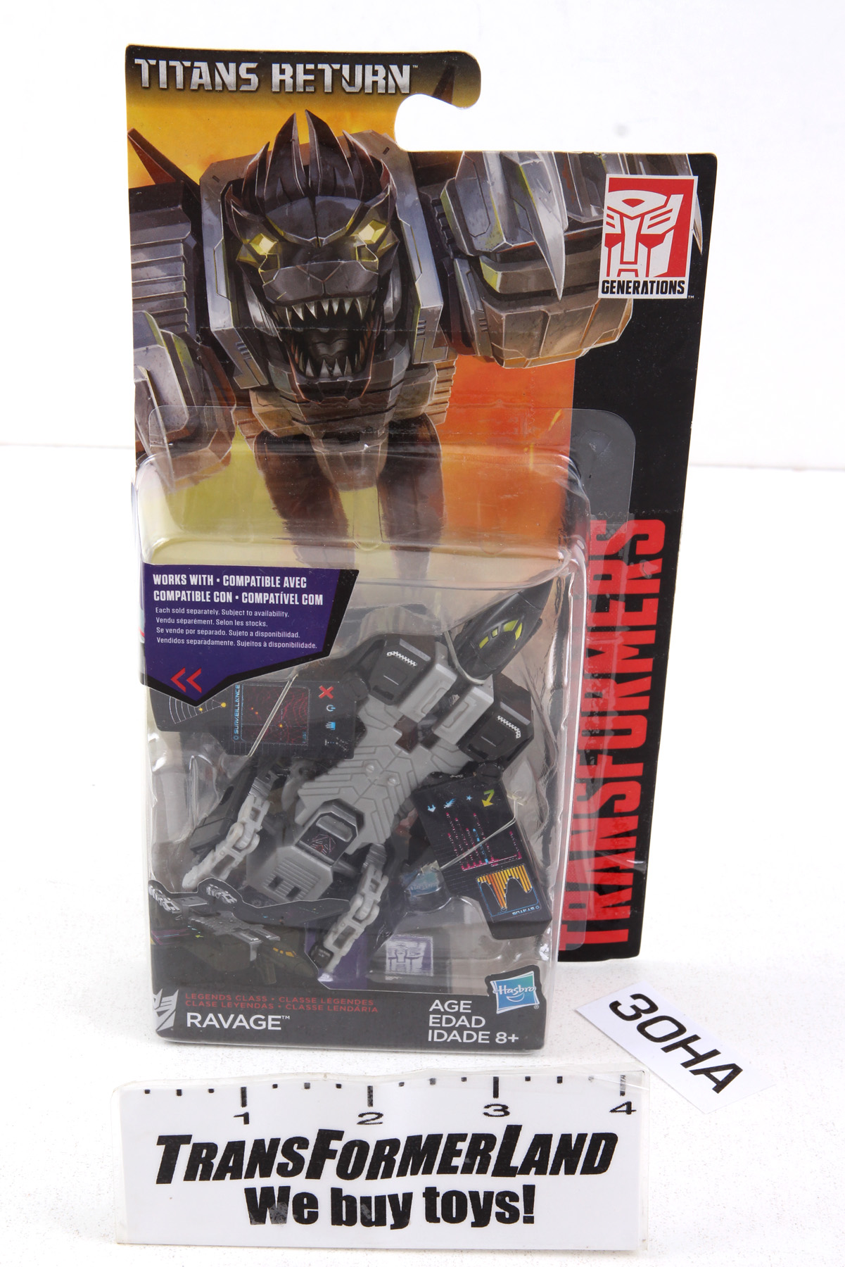 Sealed Transformers® Generations - Titans Return Legends Class Ravage ...
