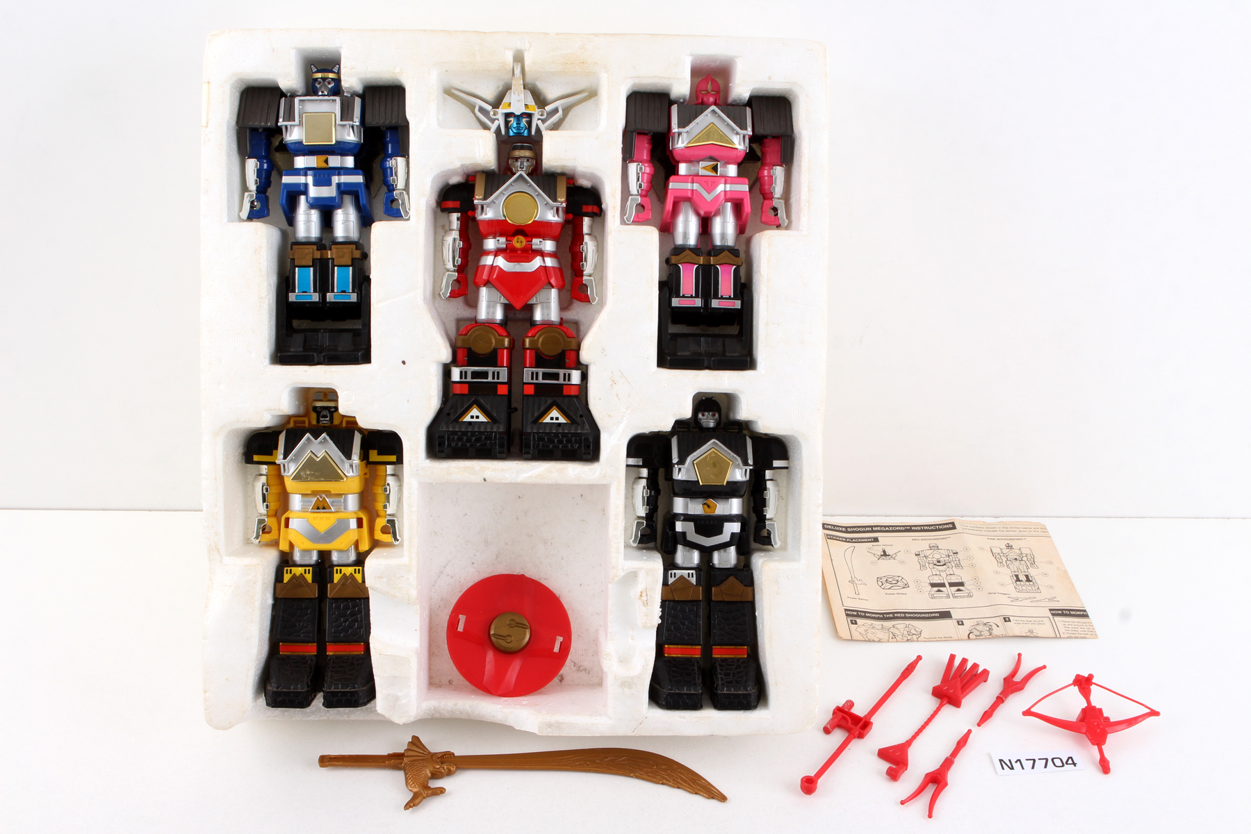 Packaged, not sealed Power Rangers® Mighty Morphin Power Rangers