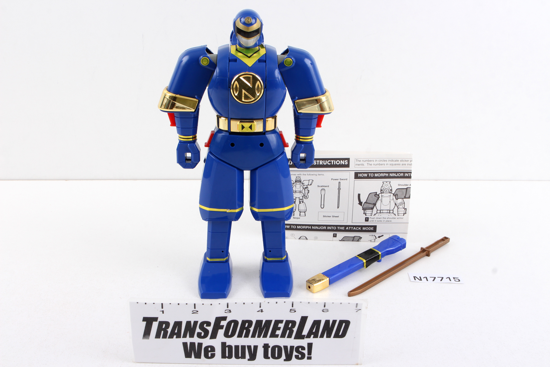 Complete Power Rangers® Mighty Morphin Power Rangers Deluxe (DX