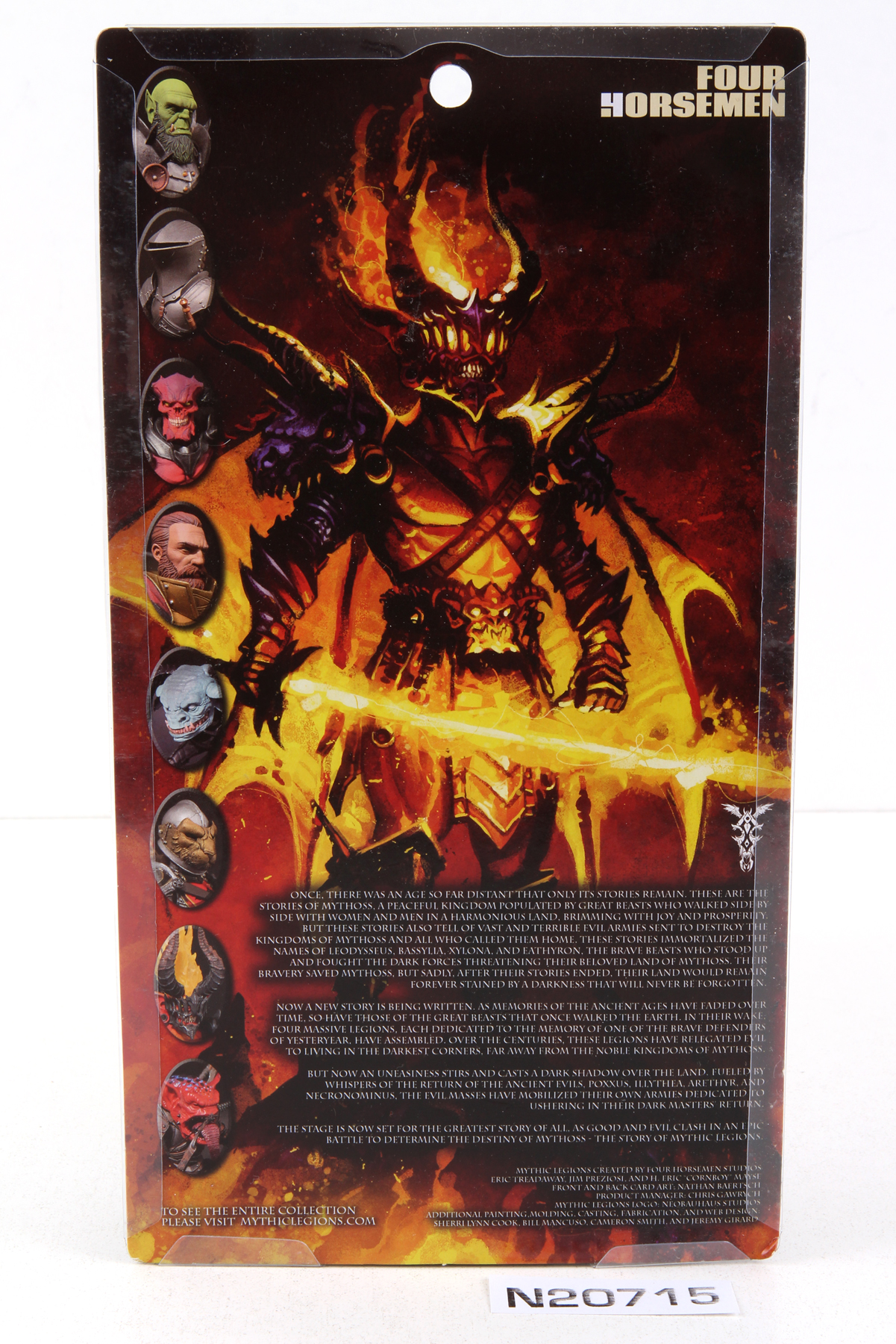 Sealed Mythic Legions® Arethyr Hadriana SKU 402697