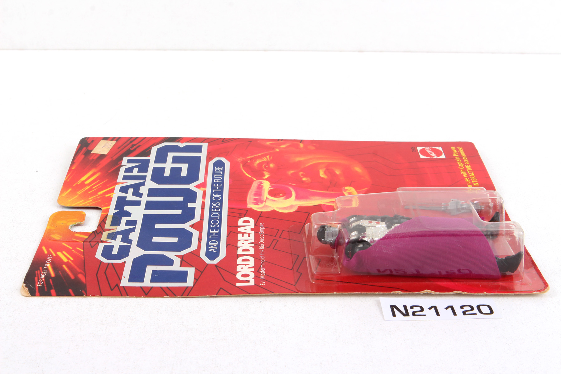 Sealed Captain Power® Basic Figures Lord Dread SKU 403915
