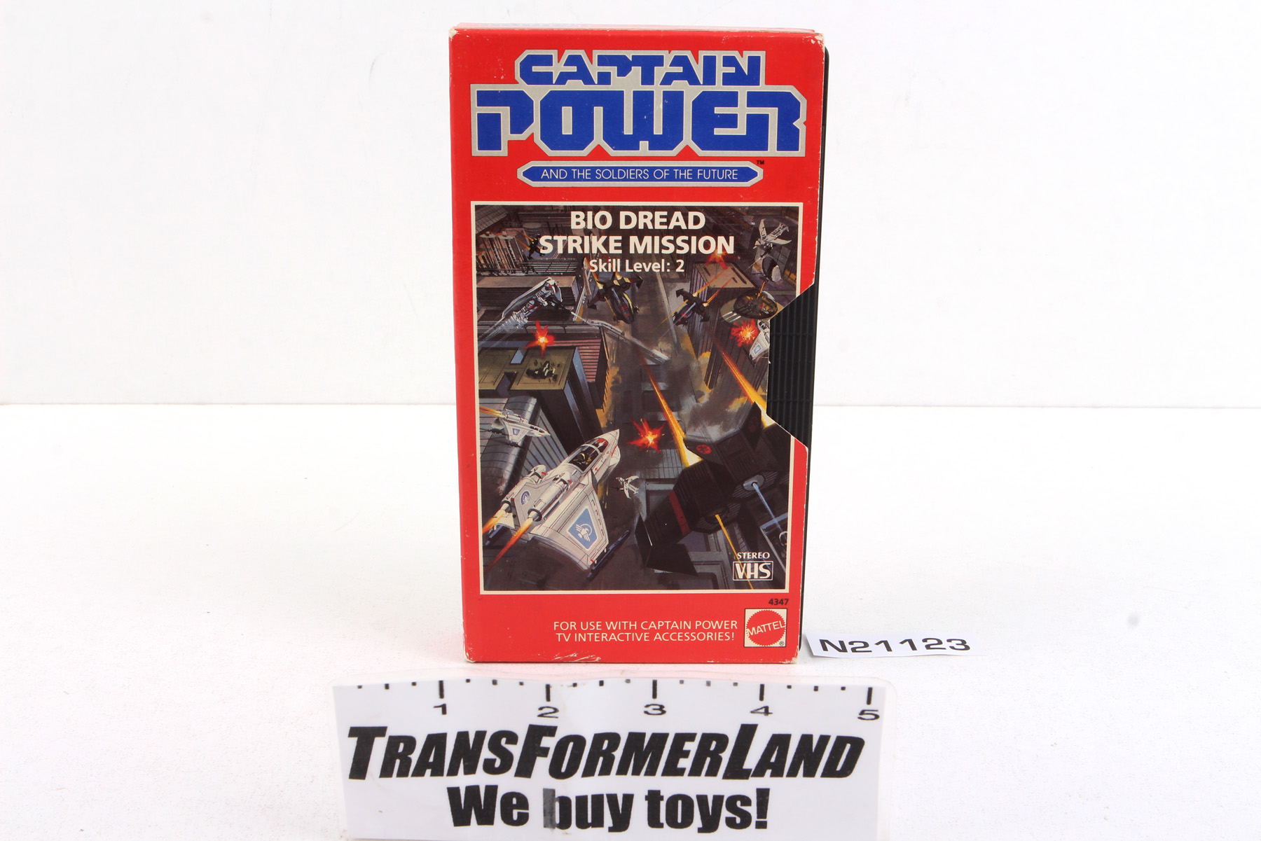 Complete Captain Power® Videos Bio Dread Strike Mission SKU 403918