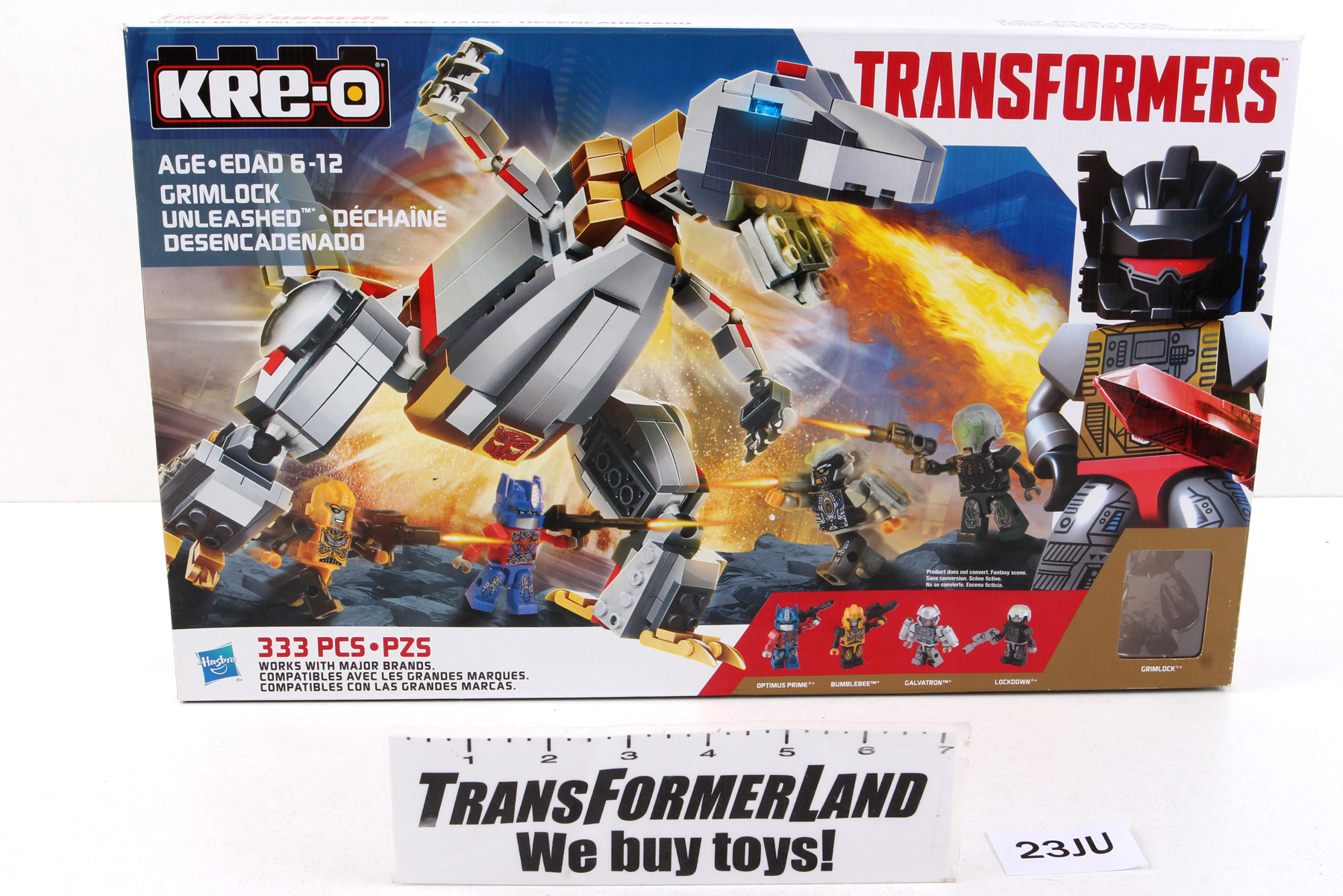 Packaged, not sealed Transformers® Kre-O Construction Sets
