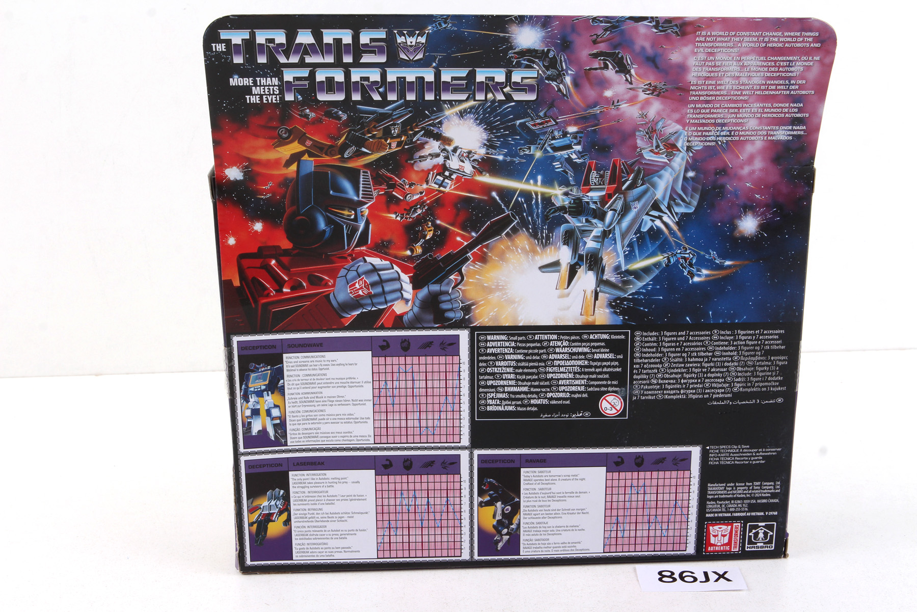 Sealed Transformers® Vintage G1 (Reissue) Communicators Retro