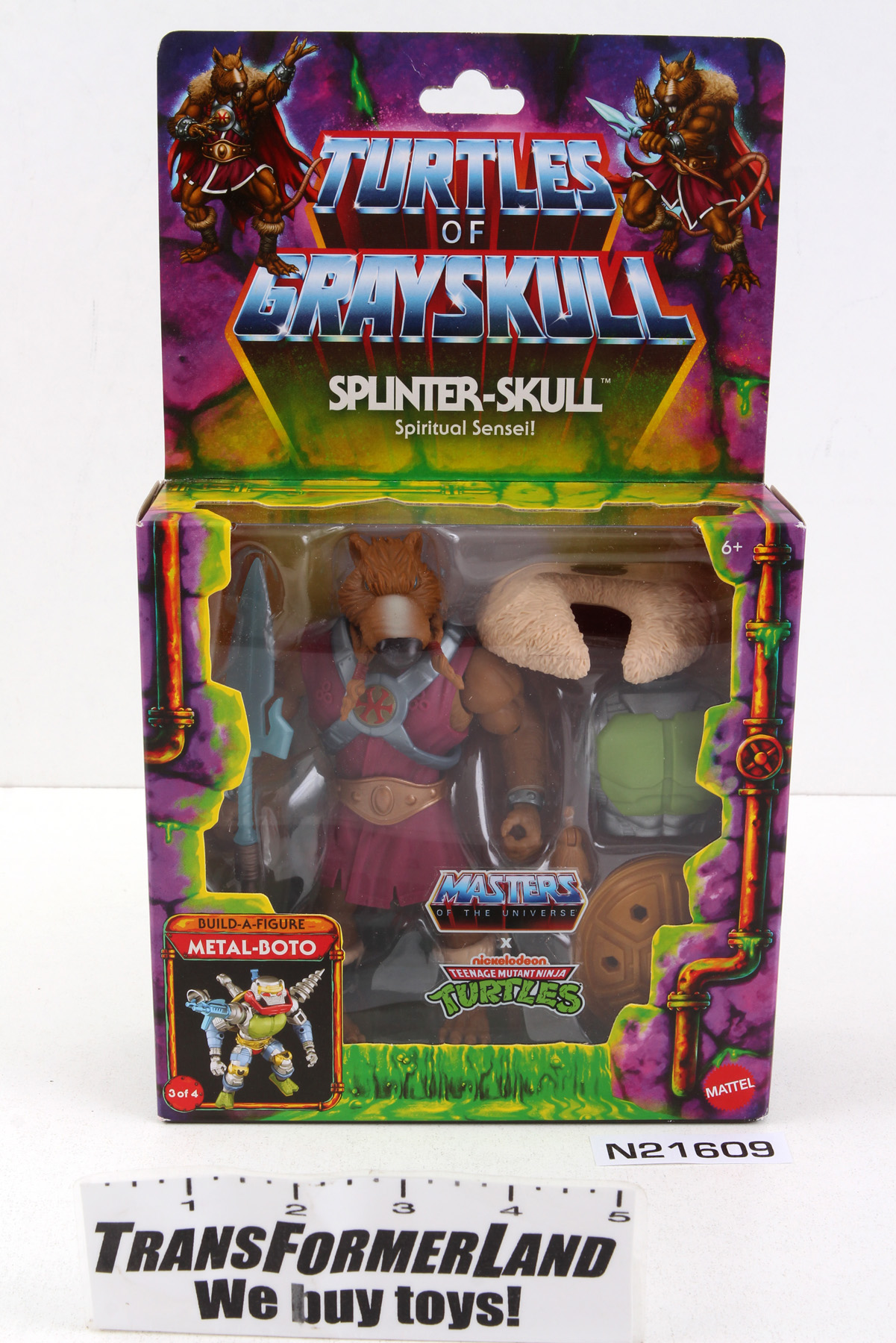 Sealed Masters of the Universe (MOTU)® Turtles of Grayskull Deluxe