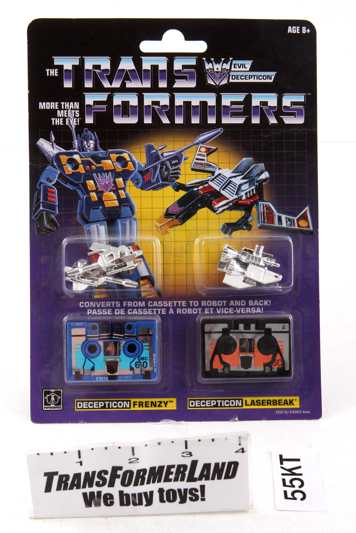 Sealed Transformers® Vintage G1 (Reissue) Mini-Cassettes Frenzy