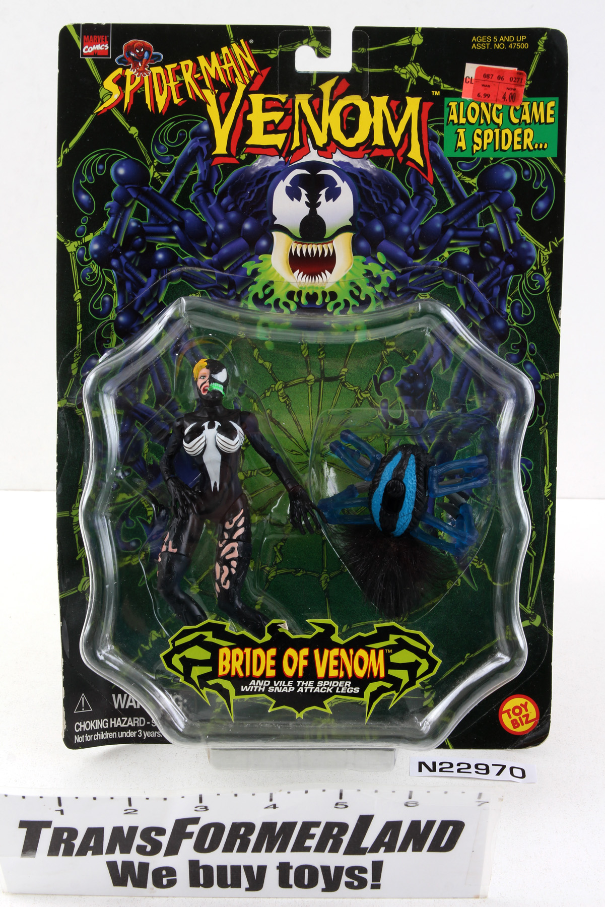 Sealed Marvel Superheroes® Spider-Man: The Animated Series Venom