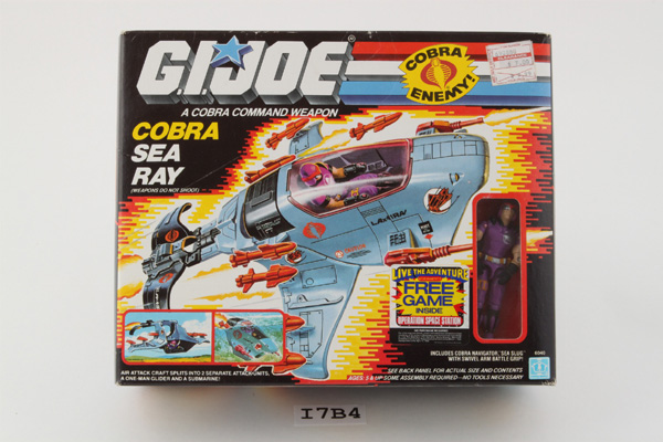 Vehicle and Driver Sets Sea Ray with Sea Slug (G.I. Joe, A