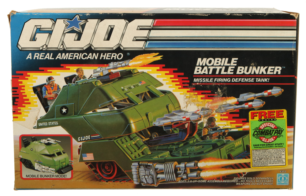 Vehicles Mobile Battle Bunker (G.I. Joe, A Real American Hero (ARAH), G
