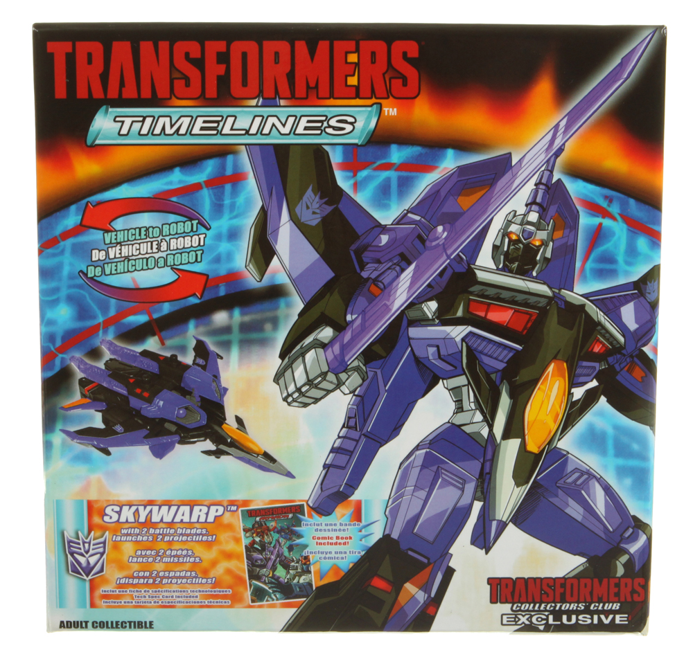 Deluxe Class Skywarp (Transformers, BotCon / OTFCC / Timelines ...