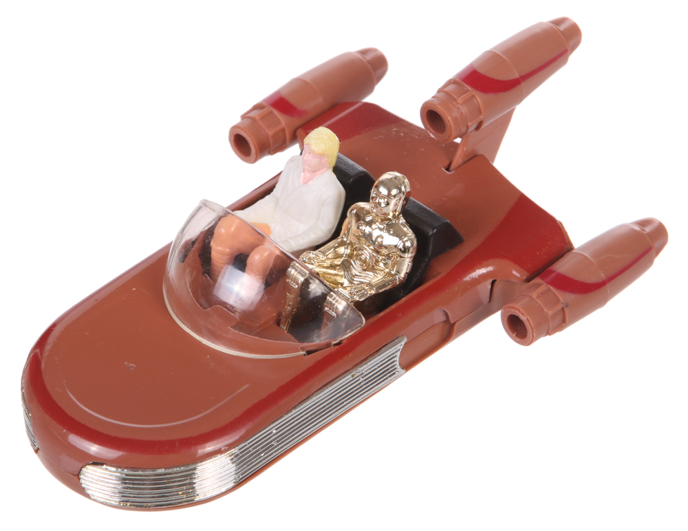 Small Scale DieCast Landspeeder (Star Wars, Original Kenner Series