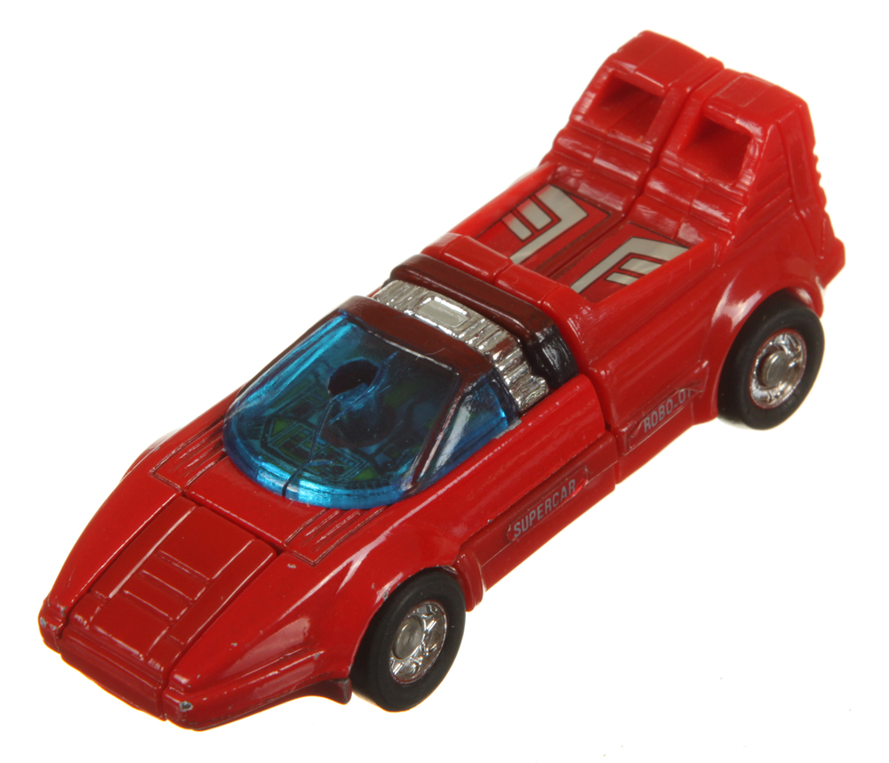 日本未発売マシンロボ・ローガン GOBOTS トランスフォーマー レトロ 海外 600 Series Super Car Robo (MR-07) (GoBots, Machine Robo