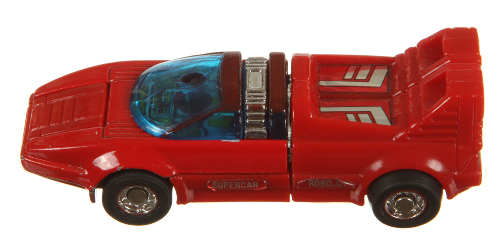 日本未発売マシンロボ・ローガン GOBOTS トランスフォーマー レトロ 海外 600 Series Super Car Robo (MR-07) (GoBots, Machine Robo