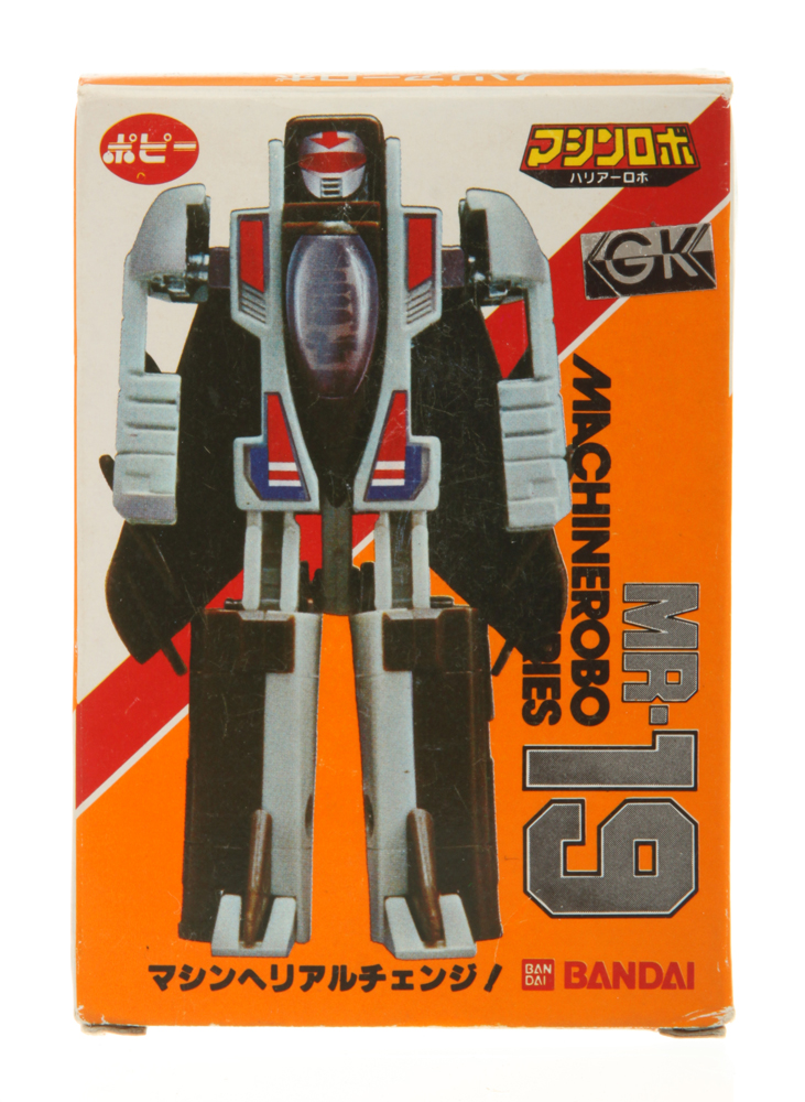 マシンロボ　MR-19 バンダイポピー　1983年製　ハリアーロボ 600 Series Harrier Robo (MR-19) (GoBots, Machine Robo, Good