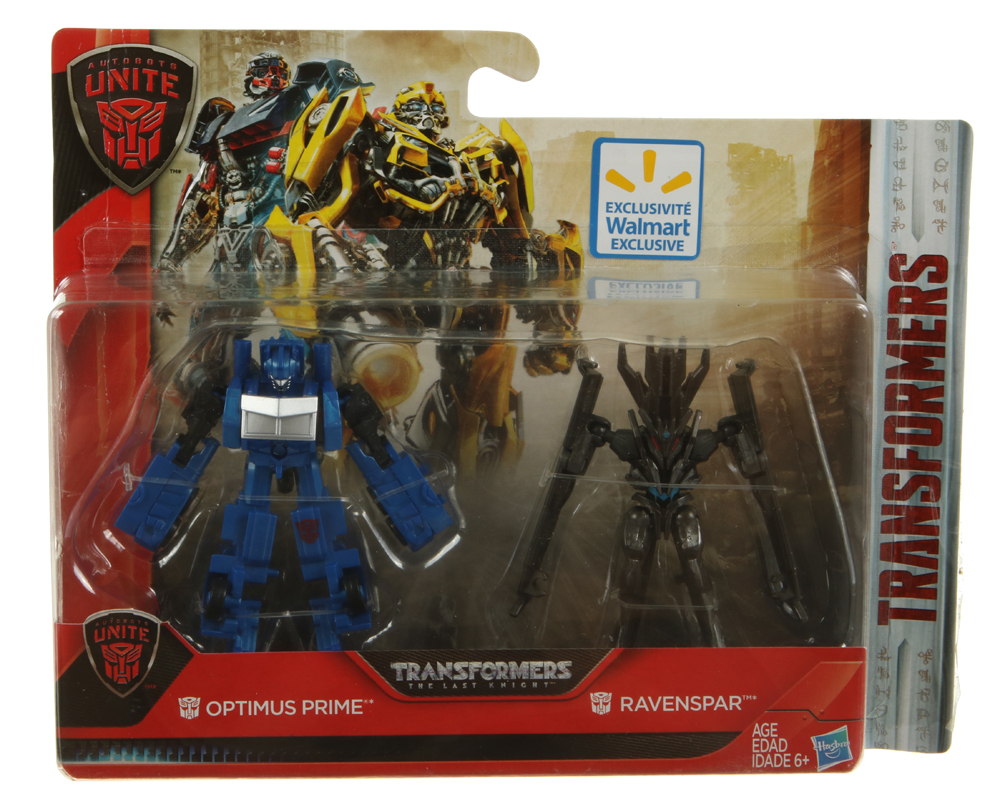 Transformers The Last Knight Autobots Unite Optimus Prime and Ravenspar - Legion