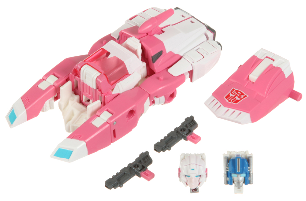 Deluxe Class Arcee (Transformers, Prime, Autobot)   -  Collector's Guide Toy Info