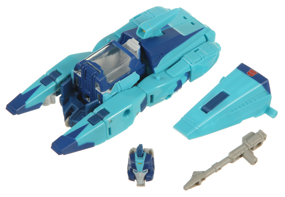 Deluxe Class Blurr (LG25) (Transformers, Legends, Cybertron