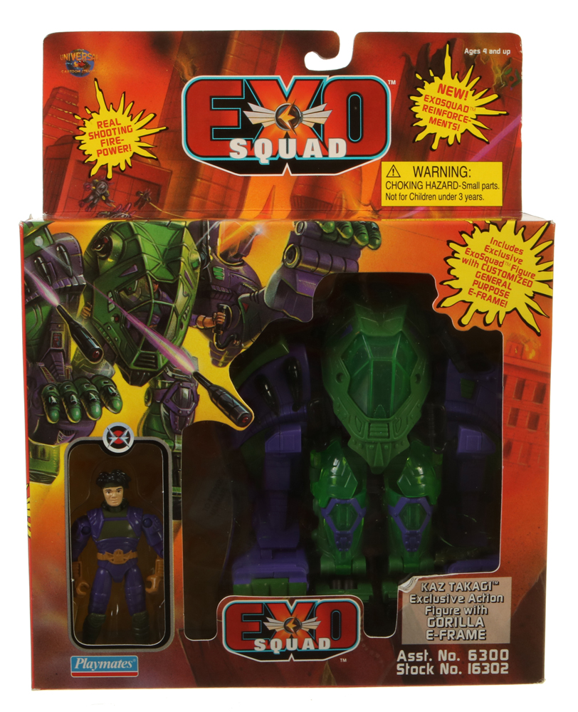 General Purpose E-Frames Kaz Tagaki with Gorilla E-Frame (Macross