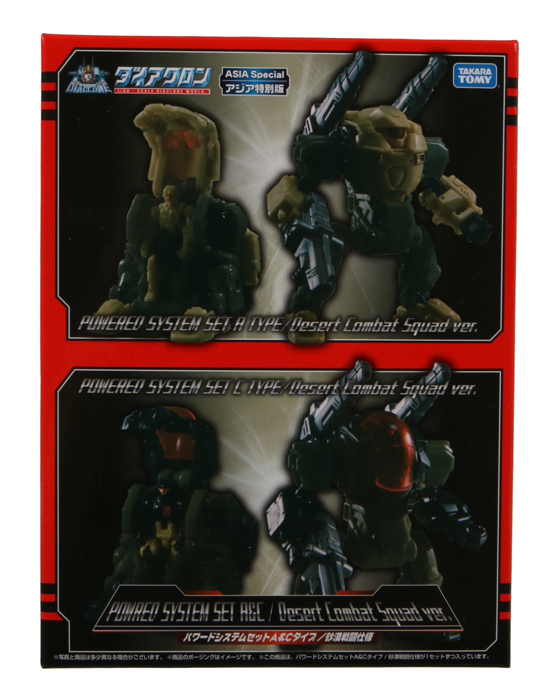 Powered Suits Powered System Set A&C Desert Combat Squad ver