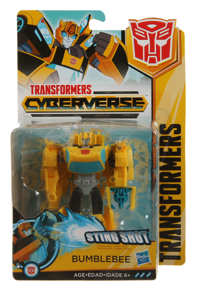 Transformers cyberverse best sale warrior class bumblebee