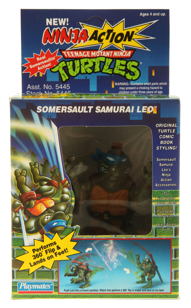 Ninja Action Somersault Samurai Leo (Teenage Mutant Ninja