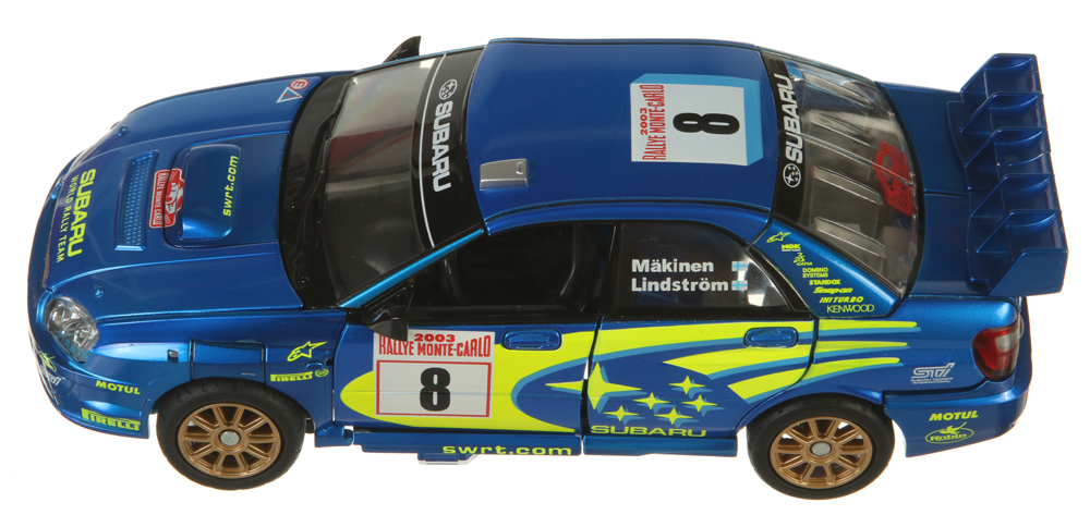 タカラトミー IMPREZA WRC 2003 トランスフォーマー SMOKES 1:24 Scale Smokescreen (#8) (BT-17) (Transformers, Binaltech