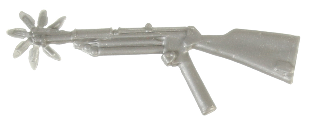GI Joe Battle Gear Accessory Pack #6 Cobra Zarana RIFLE saw gun Vtg weapon 1988 