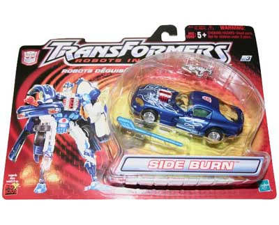 transformers robots in disguise side burn