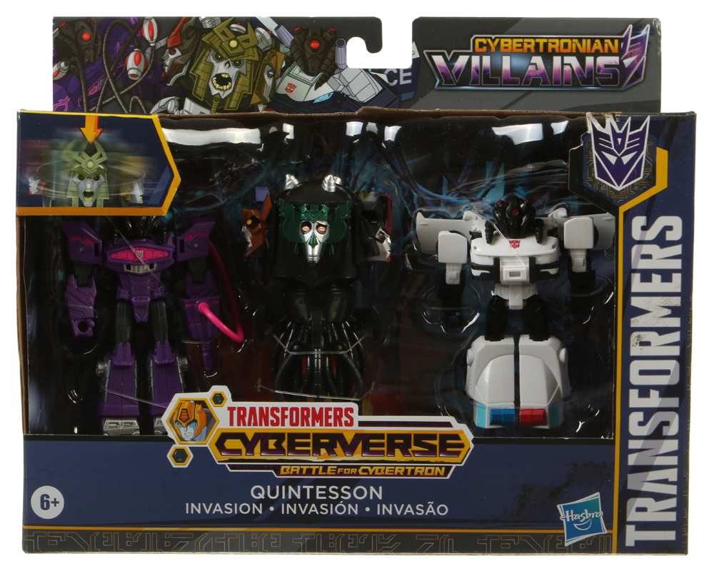 Transformers Cyberverse Quintesson Invasion Cybertronian Villains New & Sealed 