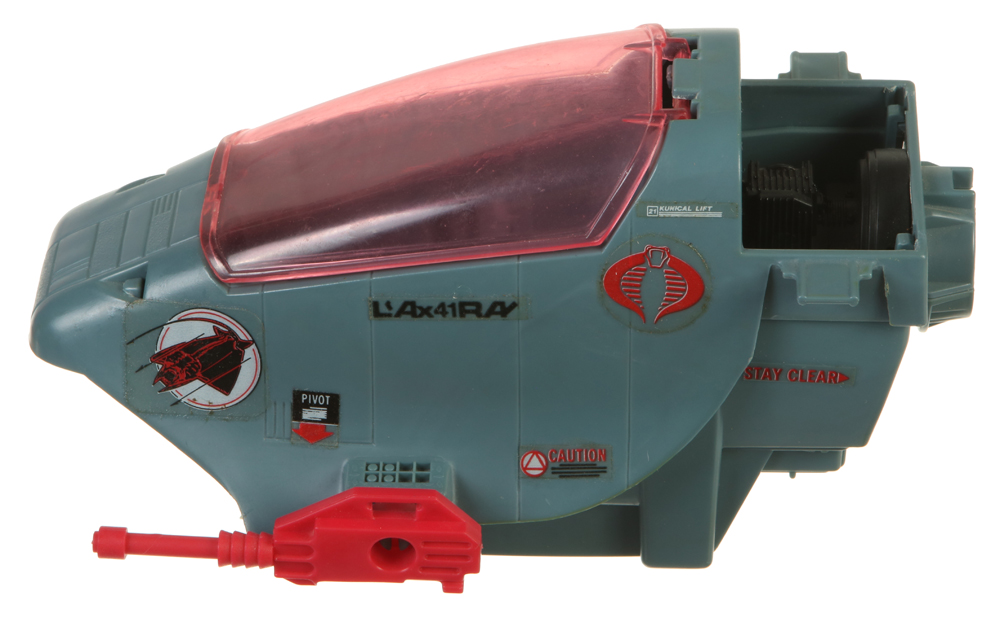 Vehicle and Driver Sets Sea Ray with Sea Slug (G.I. Joe, A