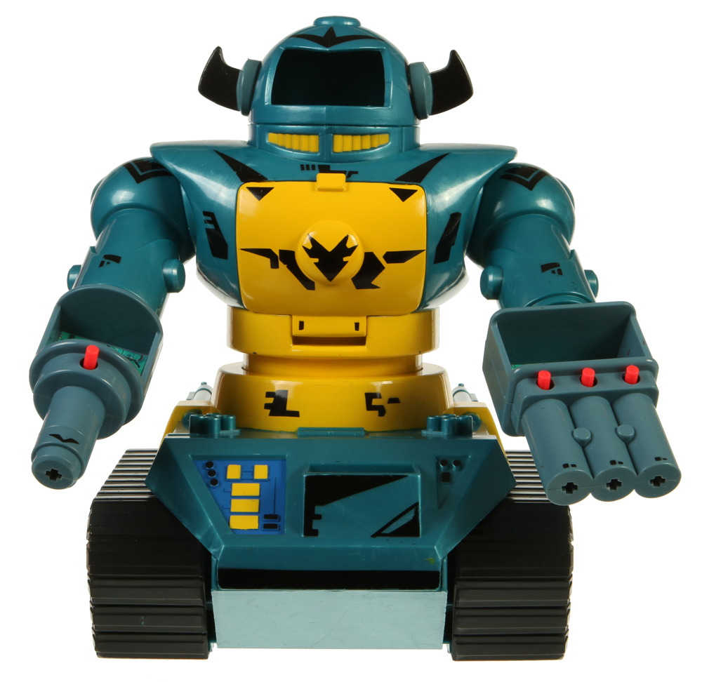 Vehicle and Driver Sets Megabot with Simptox (Micro Machines