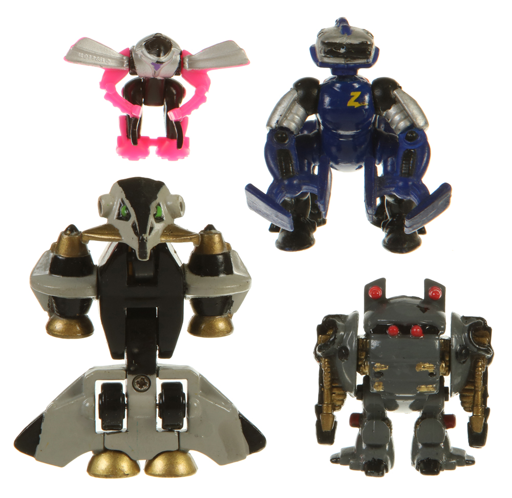 Morphbots Beedy, Turbocon, Air Razor (with Knat) (Micro